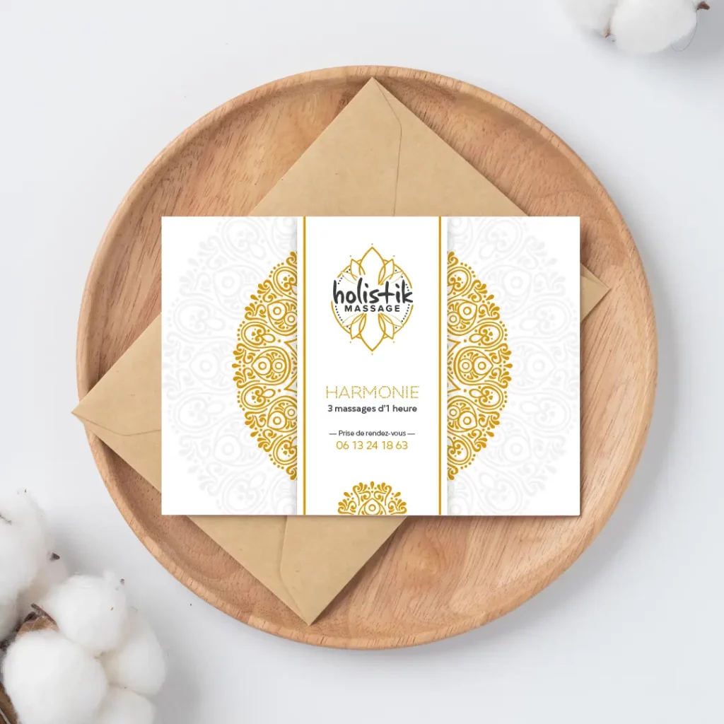 Carte cadeau 3 massages "Harmonie"