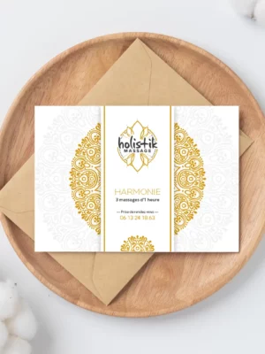 Carte cadeau 3 massages "Harmonie"